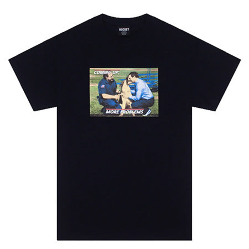 Hockey More Problems T Shirt Black Small