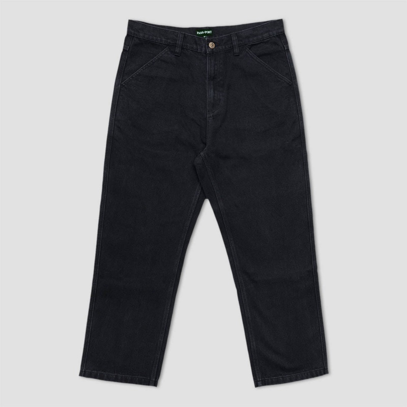 PassPort Workers Club Jean Washed Black 28
