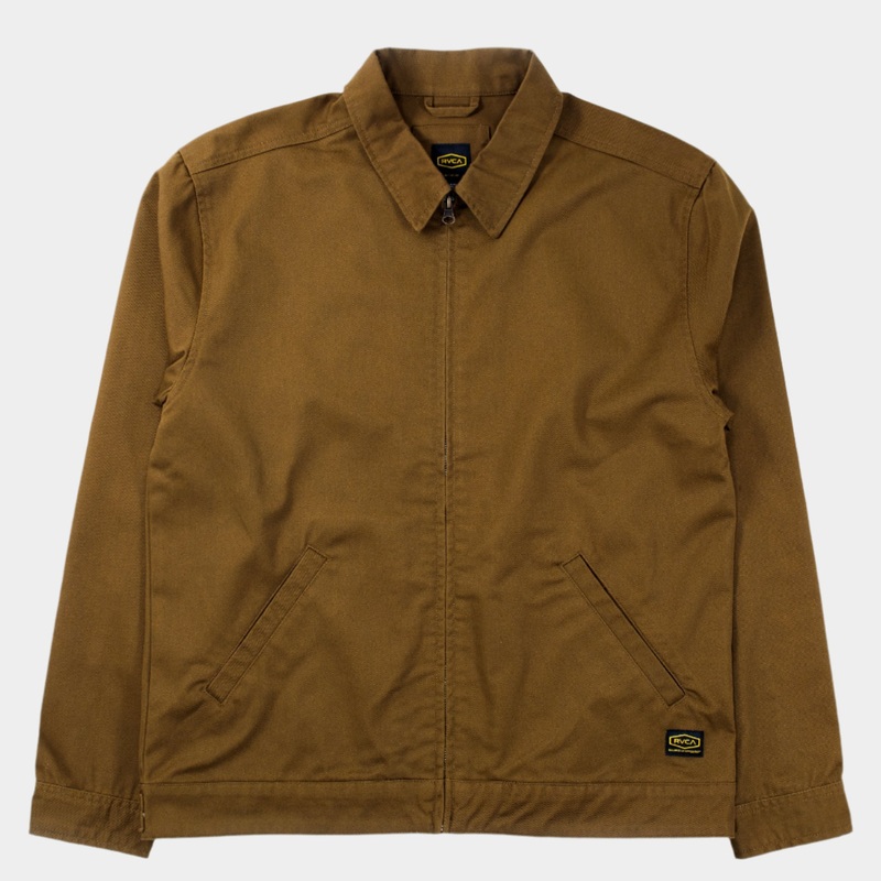 RVCA Day Shift Jacket – Bombay Brown S