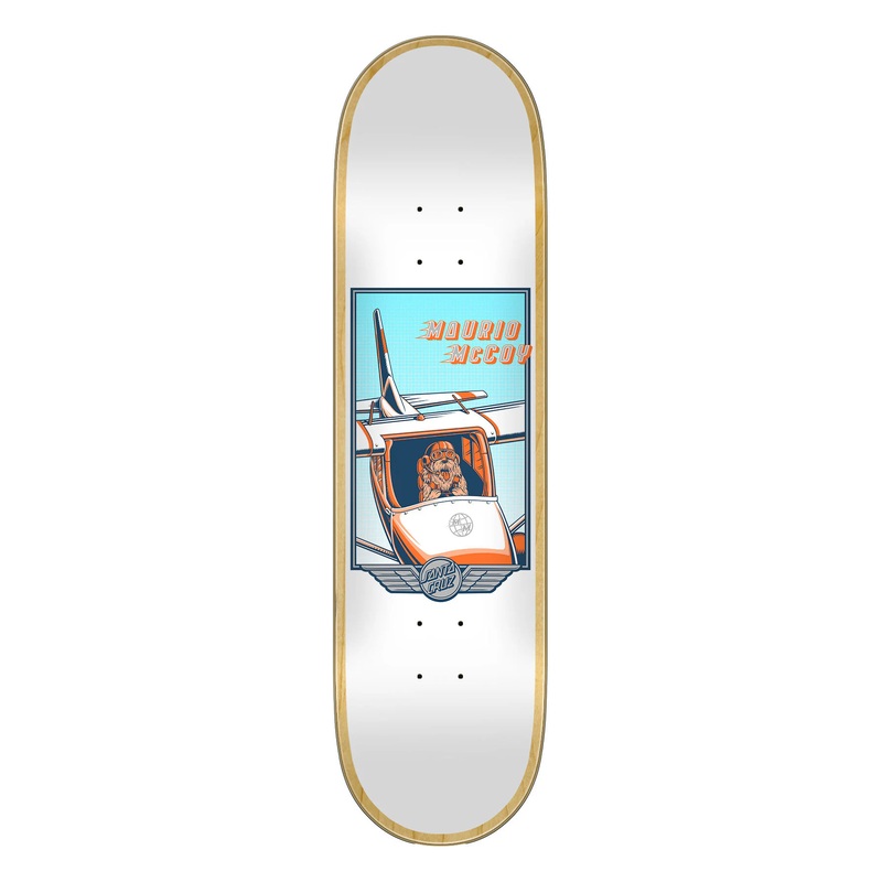 Santa Cruz McCoy Aviator VX 8.25″ Skateboard Deck 8.25″