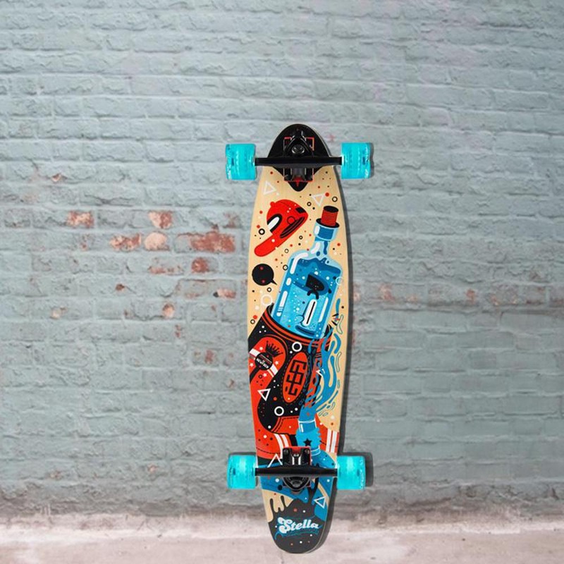 Stella Global Cruiser Mr. Bottle 34″ Longboard Skateboard