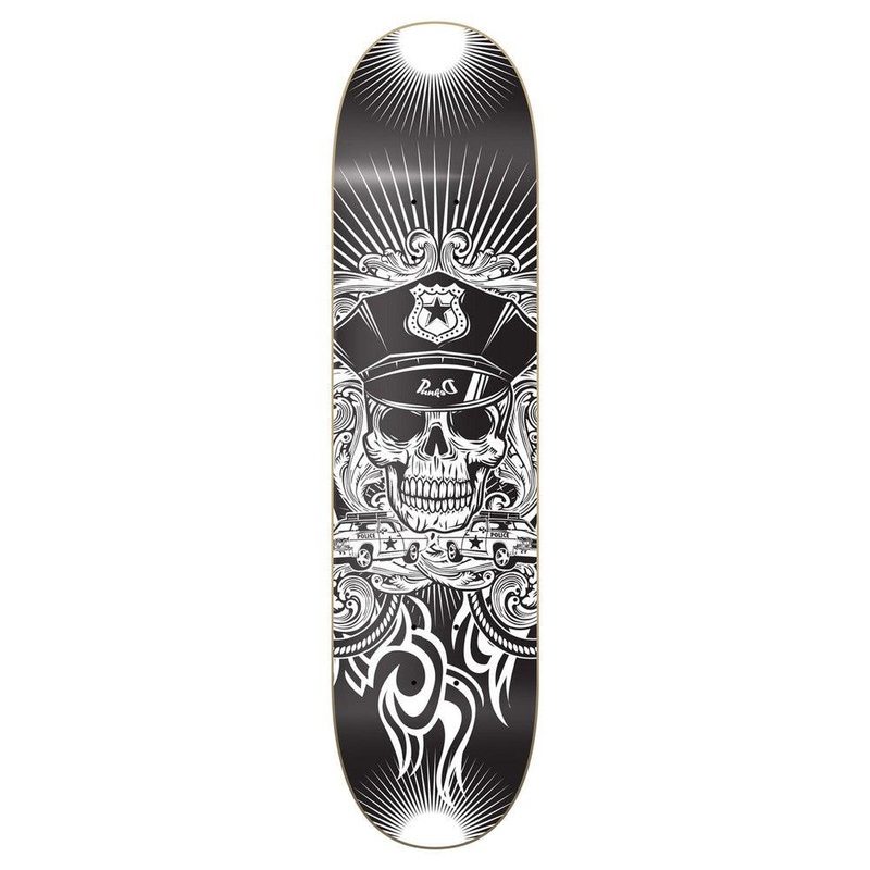 Yocaher Graphic Skateboard Deck – Skull Cop 7.5″
