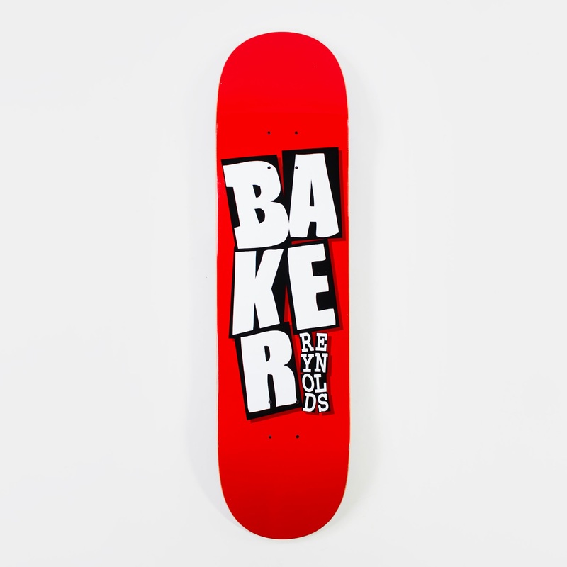 Baker 8″ Andrew Reynolds Stacked Deck – Red 8″