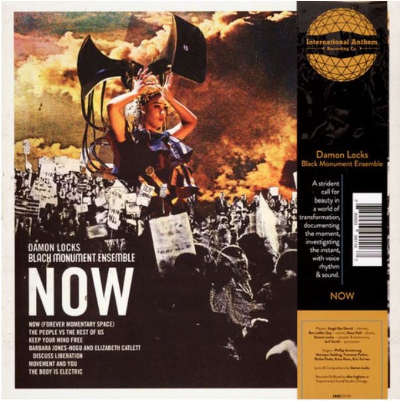 Damon Locks Black Monument Ensemble  Now Vinyl LP Record