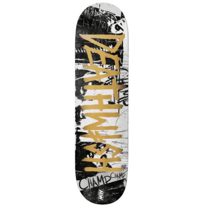 Deathwish X Darby Allen Gold Deathspray Skateboard Deck 8.25″ 8.25″