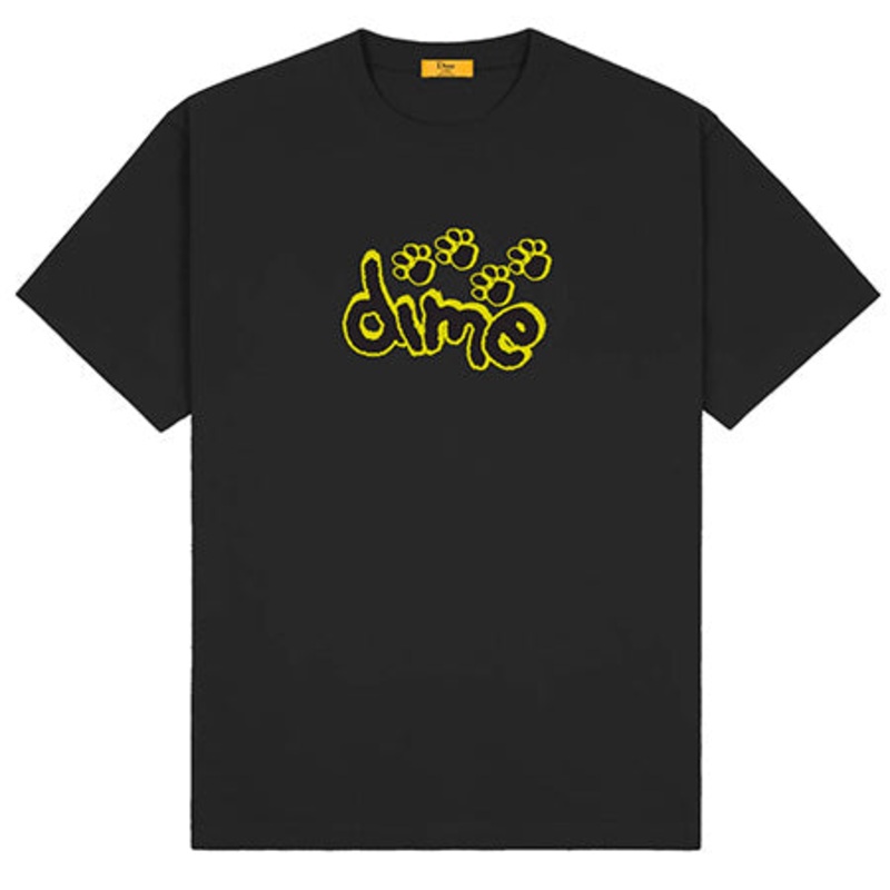 Dime Pawz T Shirt Black Medium