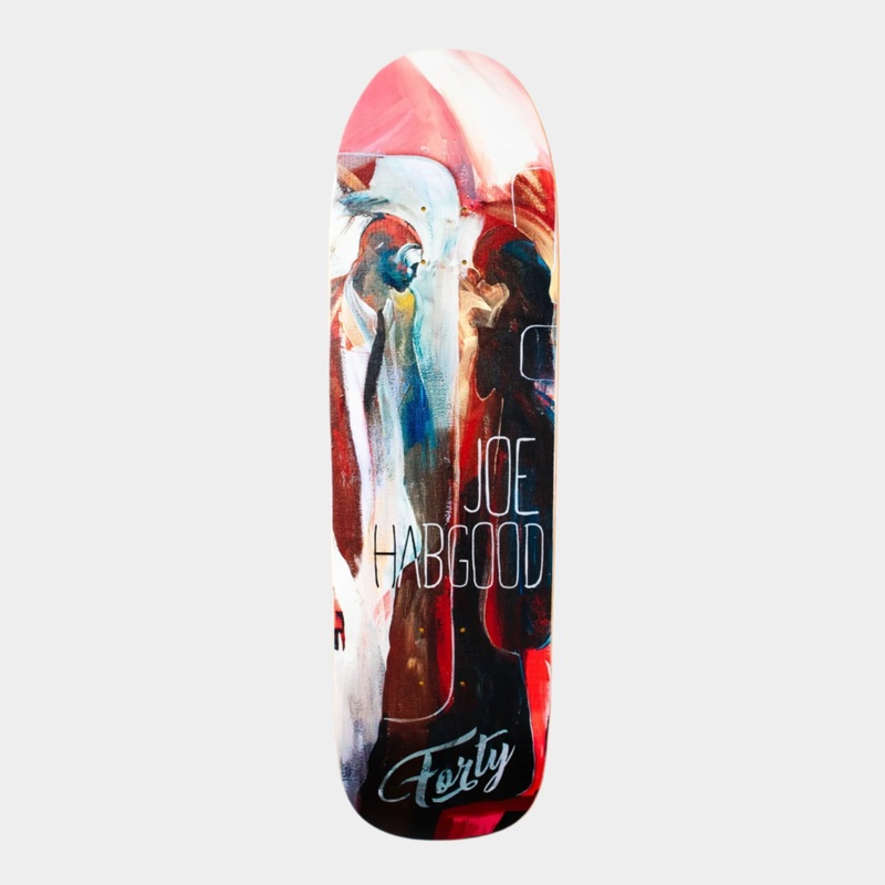 Forty Skateboards – 9.25″ Joe Habgood Bomber Deck – Multi 9.25″ Shaped