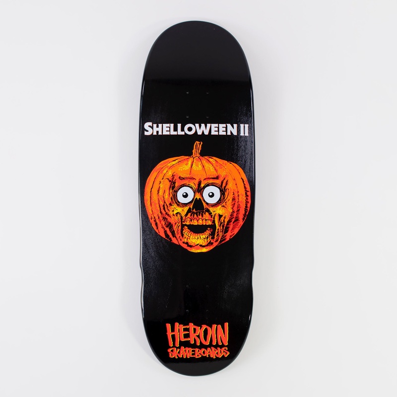 Heroin 10.01″ Shelloween 2 Egg Deck – Black 10.1″