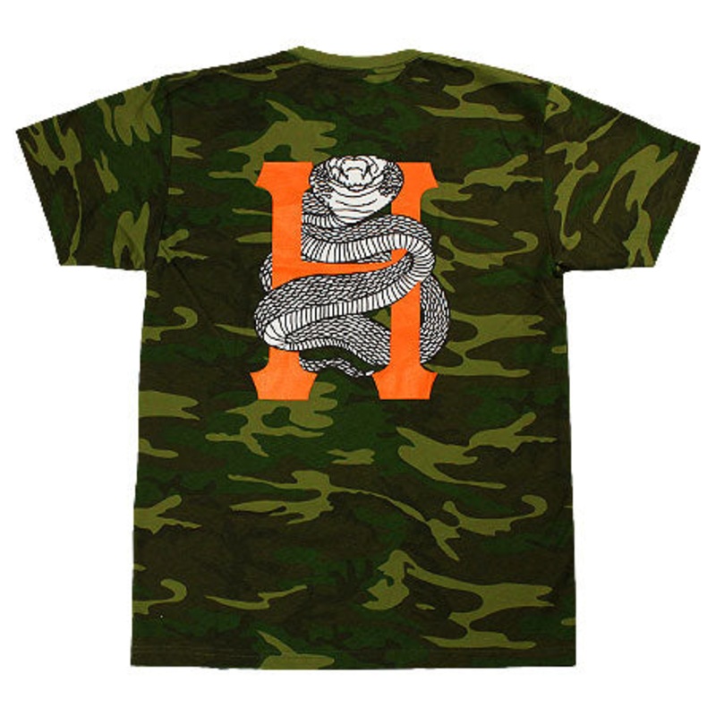 HUF Ambush Classic H T Shirt Camo Small