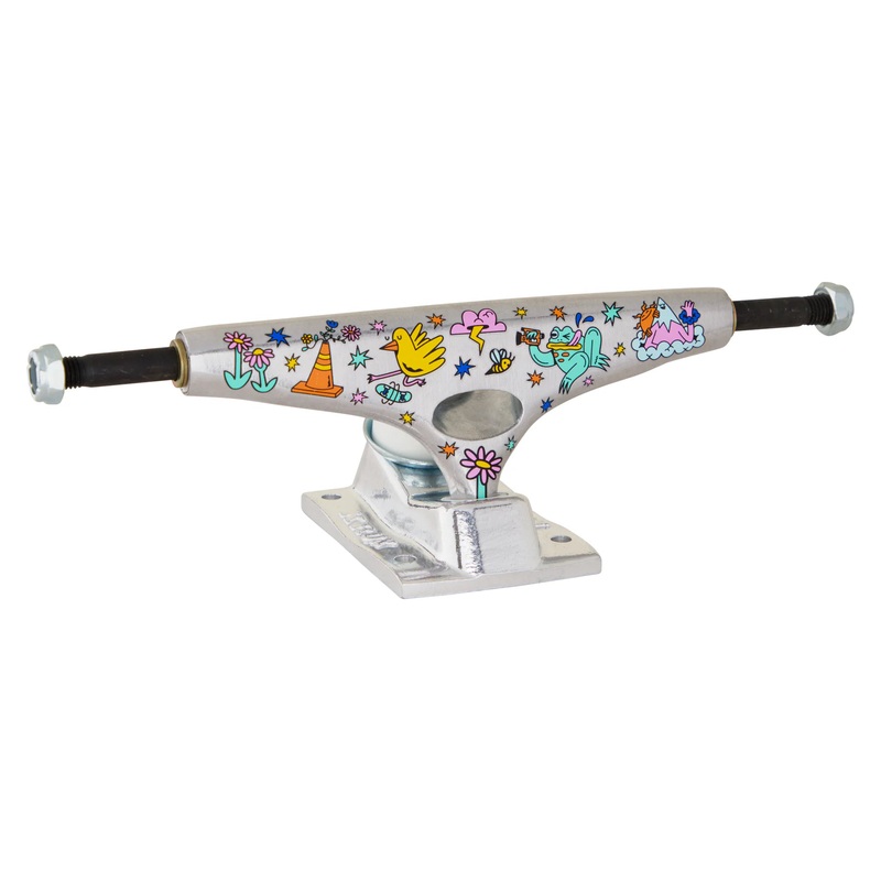 K5 Skate Like A Girl DLK Standard Trucks Krux 8.00