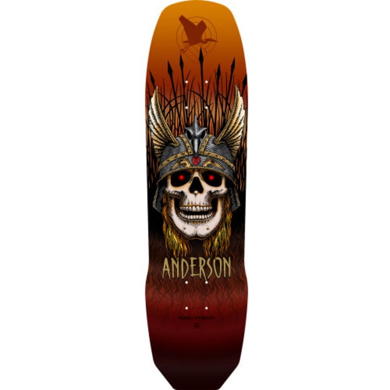 Powell Peralta Andy Anderson Heron 2 Rust Skateboard Deck 8.45″ 8.45″