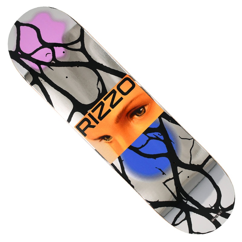Quasi Dick Rizzo Tearz Twin Tail Deck Multicolor 8.375 x 31.75 WB:14.25