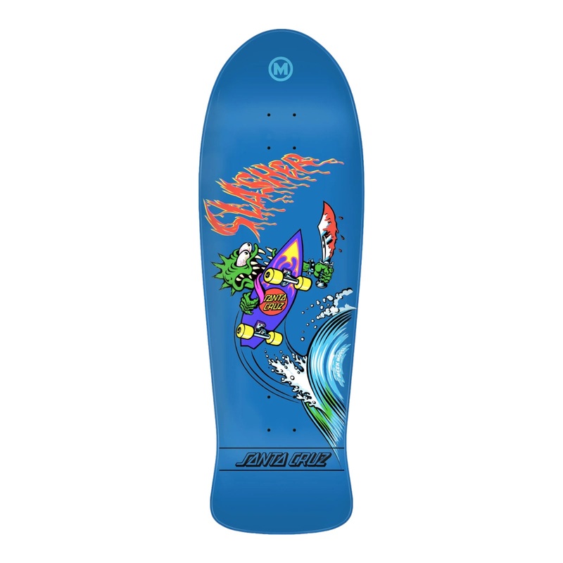 Santa Cruz Reissue Skateboard Meek OG Slasher Deck 10.1 10.1