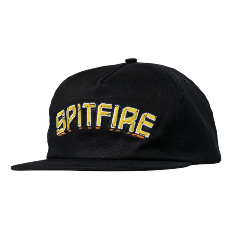Spitfire Heatwave Black Snapback Hat