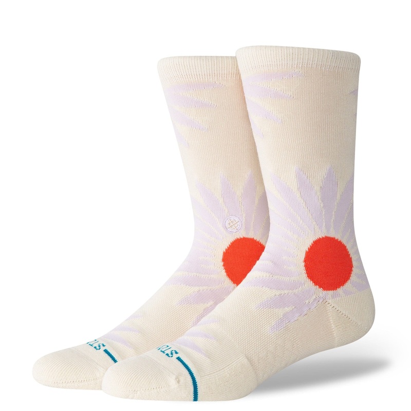 Stance Prowess Crew Sock Canvas S :: Men 3-5.5/ Women 5-7.5