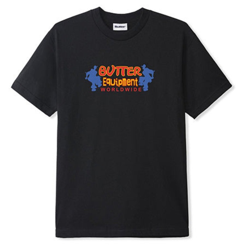 Butter Goods Breaker T Shirt Black Medium