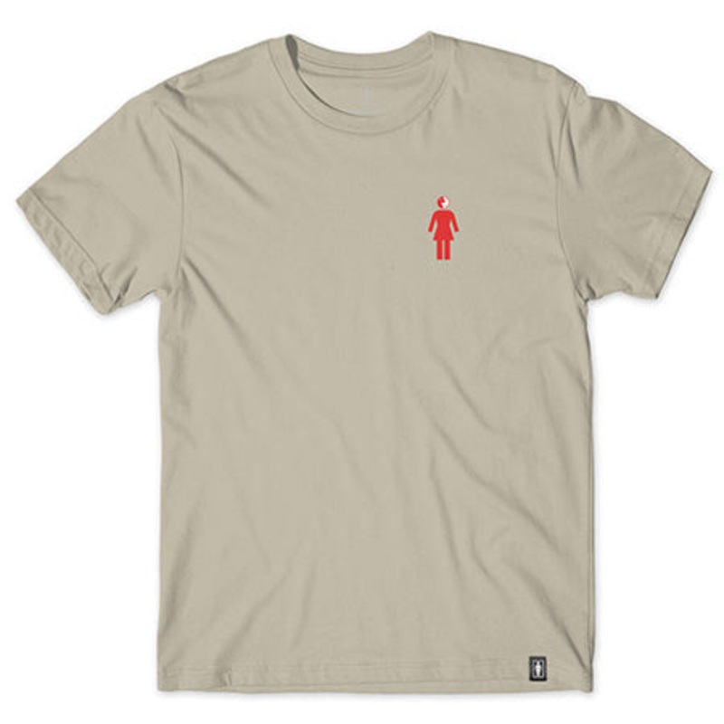 Girl Dialog T Shirt Sand Medium