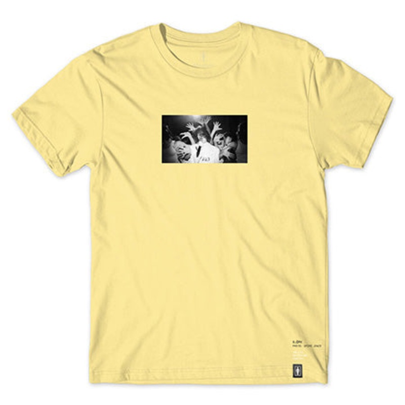 Girl Spike Photo Karen O T Shirt Yellow Extra Large