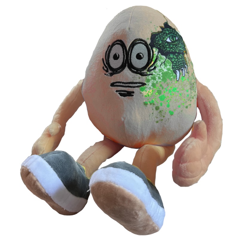 HEROIN “GATOR EGG” PLUSH TOY