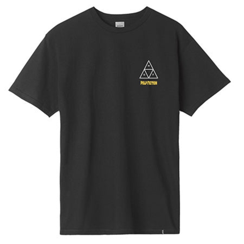 HUF HUF X Pulp Fiction Mia Triple Triangle T Shirt Black Extra Large