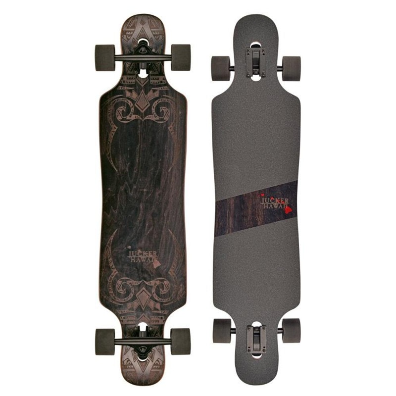 Jucker Hawaii Pueo 40″ Drop Through Longboard – Owl Complete