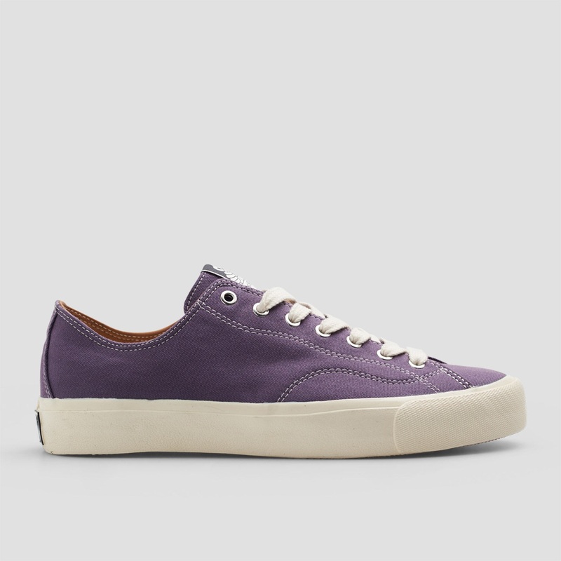 Last Resort AB VM003 LO Canvas Skate Shoes Purple Haze / White UK3