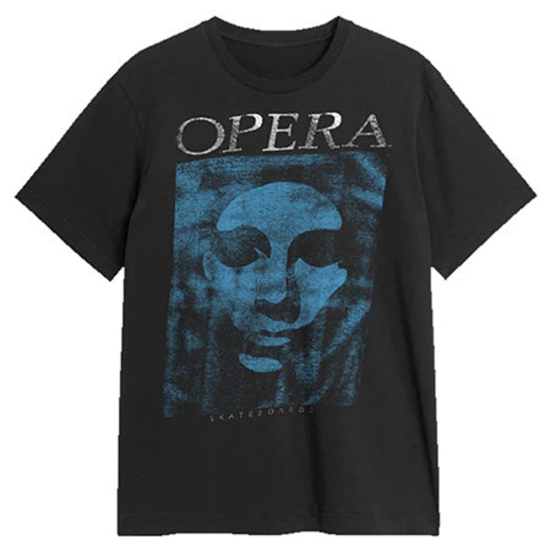 Opera Mask Vintage Premium T Shirt Black Extra Large