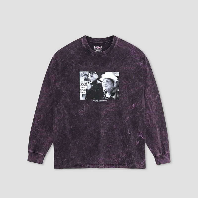 Polar Pride Long Sleeve T-Shirt Purple Small