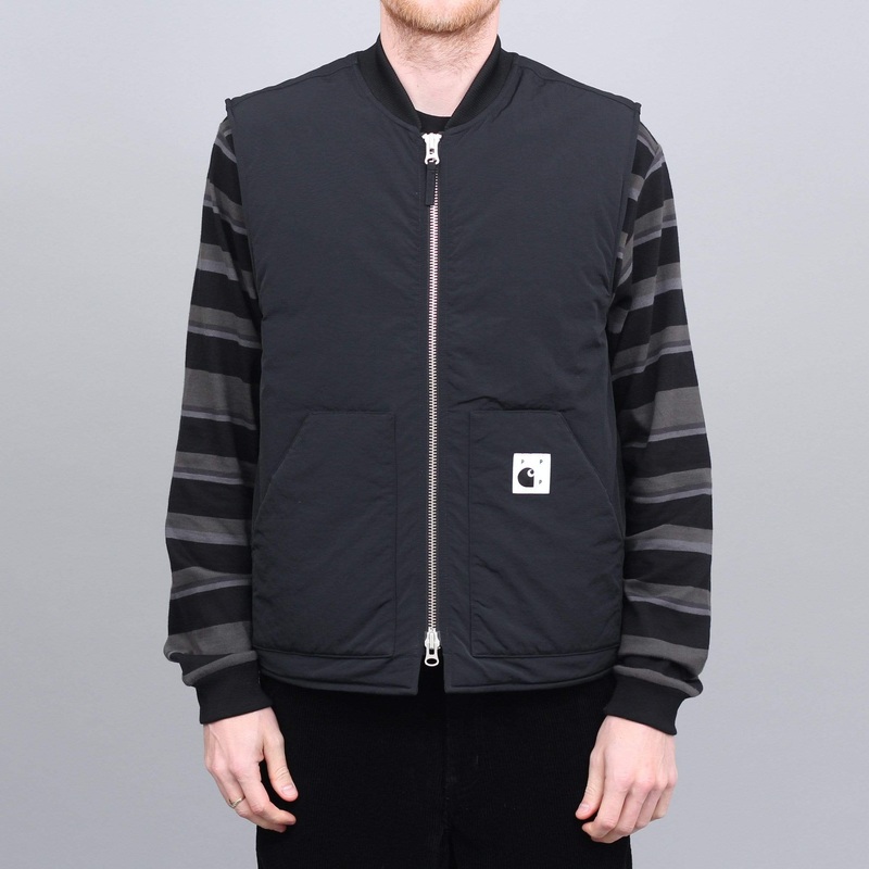 Pop Trading X Carhartt Classic Vest Black Small