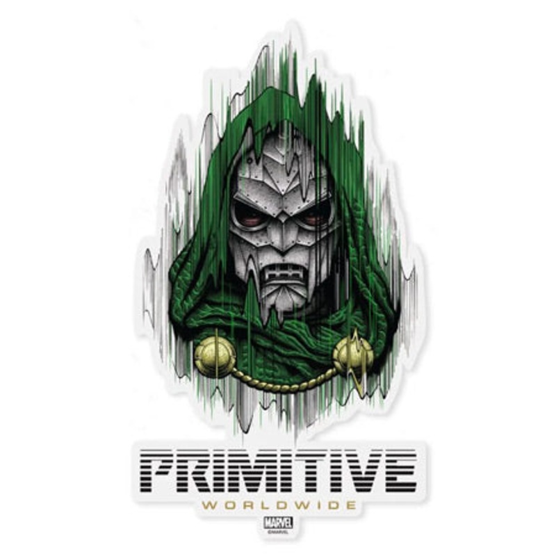Primitive Skateboarding Primitive x Marvel Doctor Doom Diecut Sticker N/A One size fits all