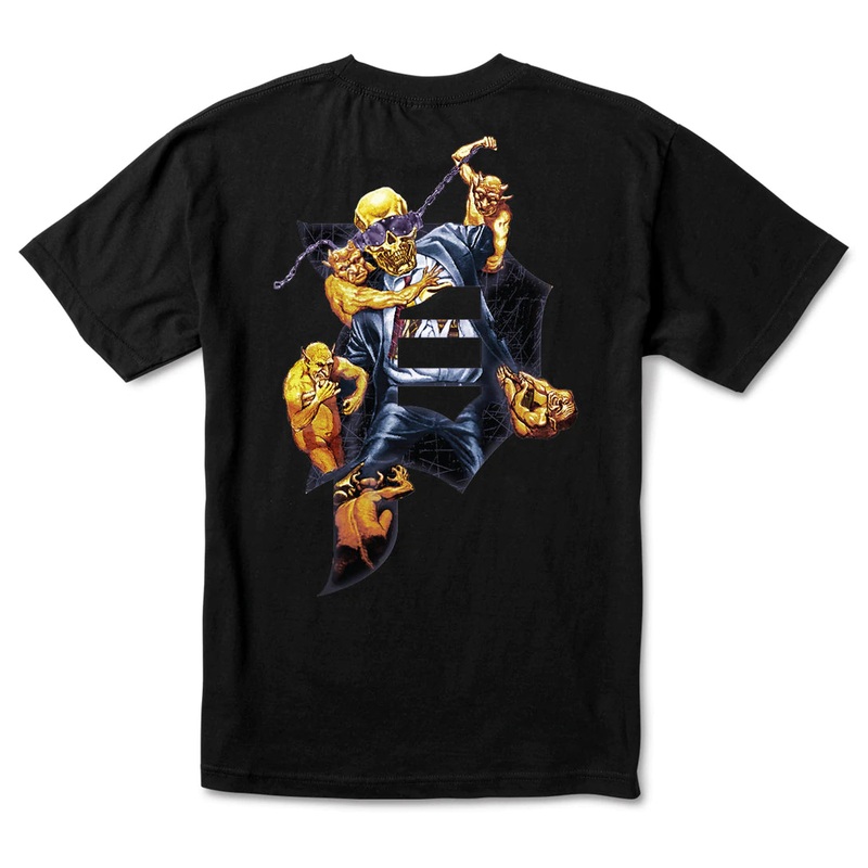 Primitive x MegaDeath Dirty P Chains T Shirt Black S