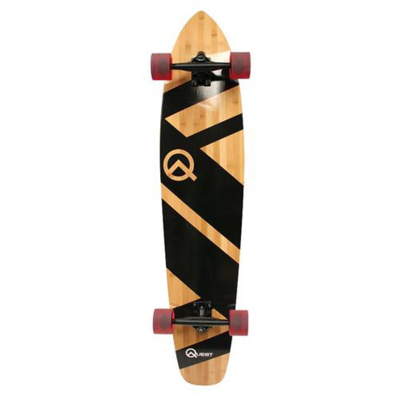 Quest Super Cruiser 44″ Kicktail Longboard Complete