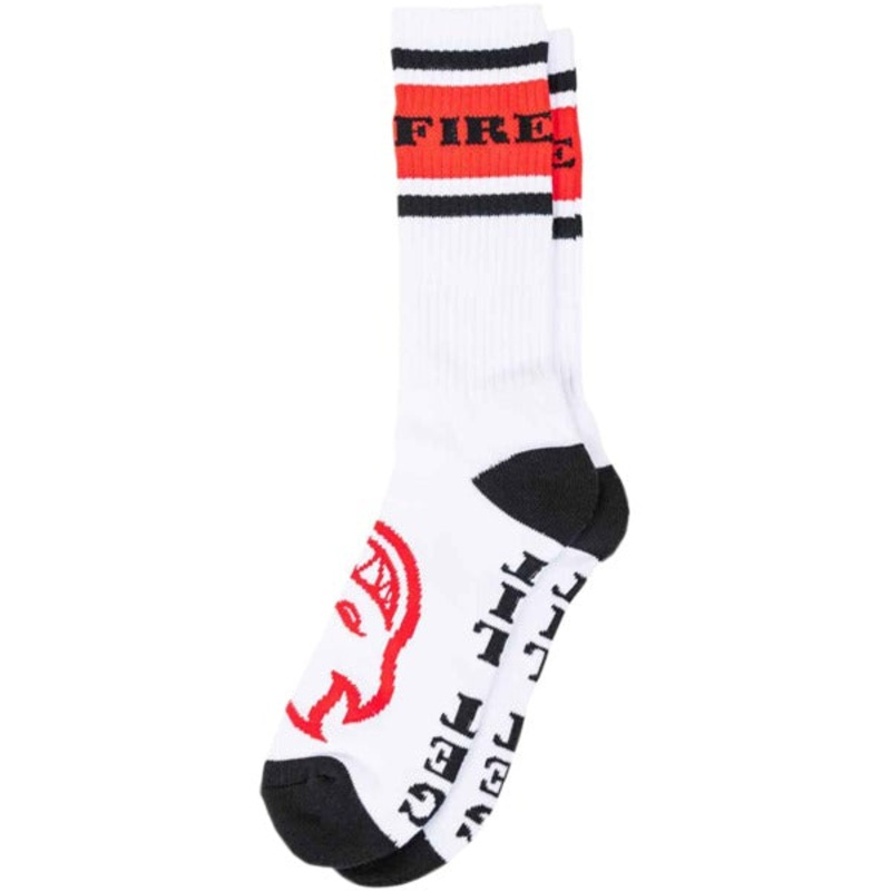 Spitfire Classic 87 Bighead Crew Socks Charcoal