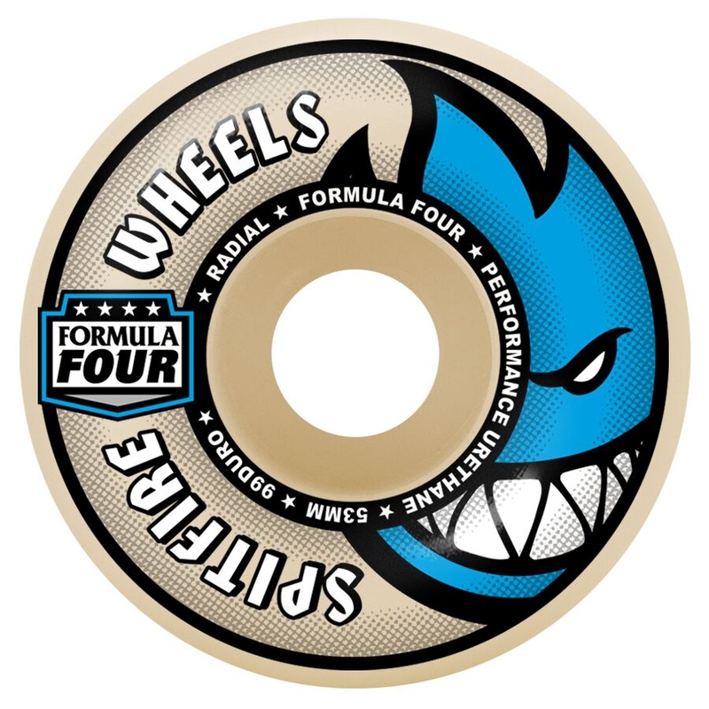 Spitfire Formula Four Radial 99a Skateboard Wheel 53mm