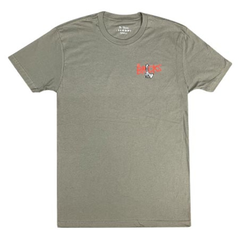 The Bricks Skelly T Shirt Grey Small