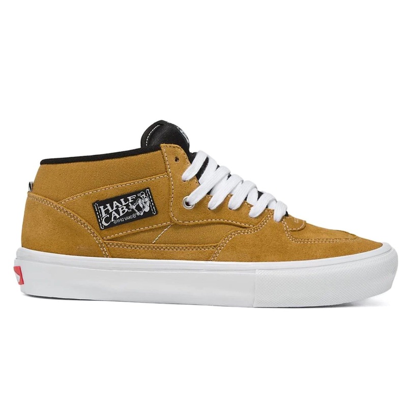 VANS HALF CAB GOLD WHITE 8