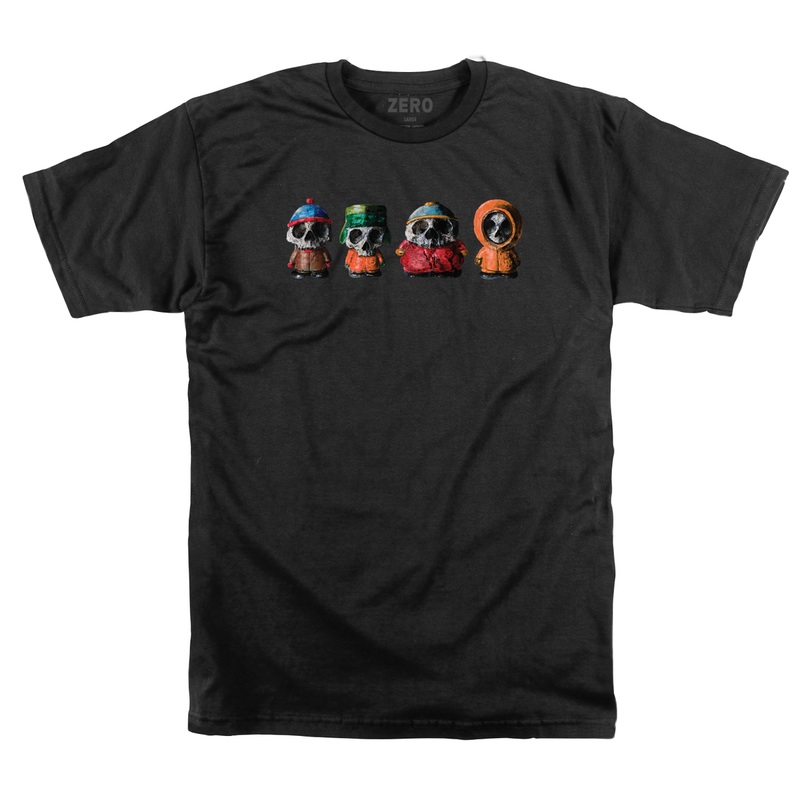 ZERO “SOUTH PARK HORRORS” T-SHIRT Small