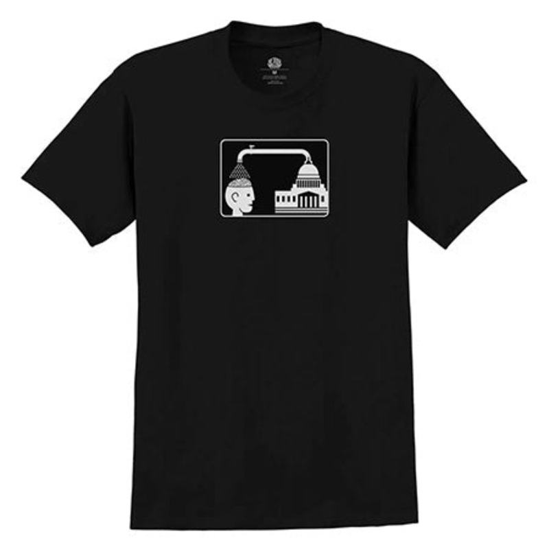 Alien Workshop Brainwash T Shirt Black Small