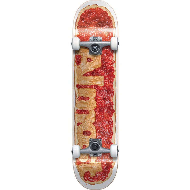 Almost PB&J Strawberry First Push 7.625″ Skateboard Complete