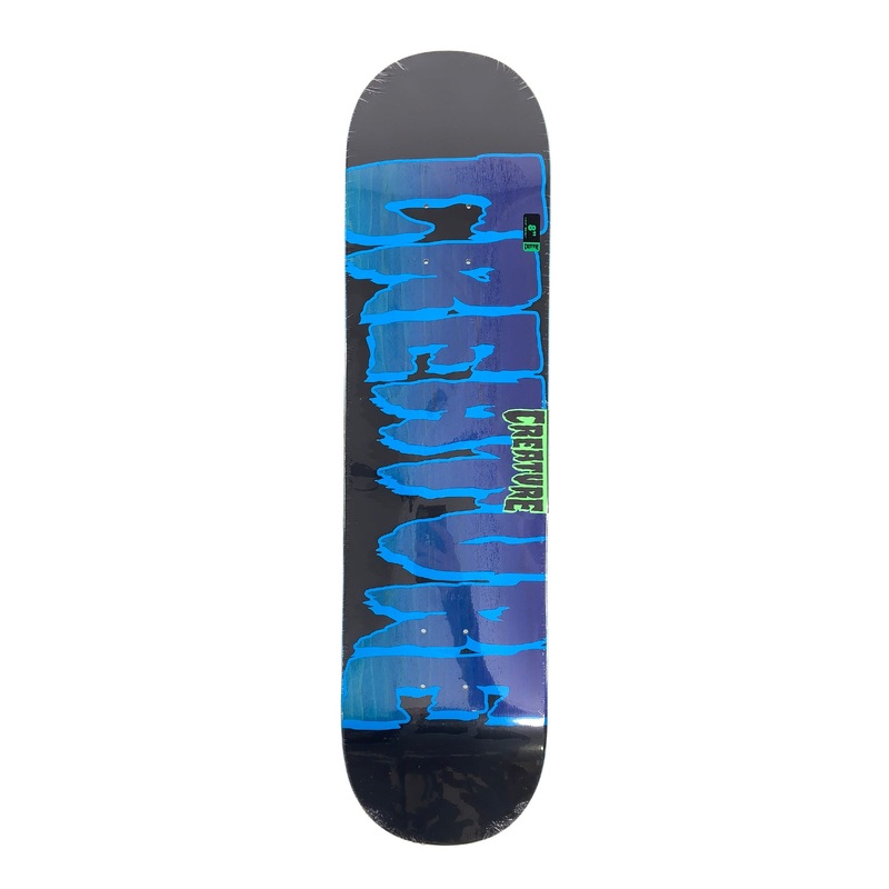 Creature Logo Outline Stumps Black Deck – 8″
