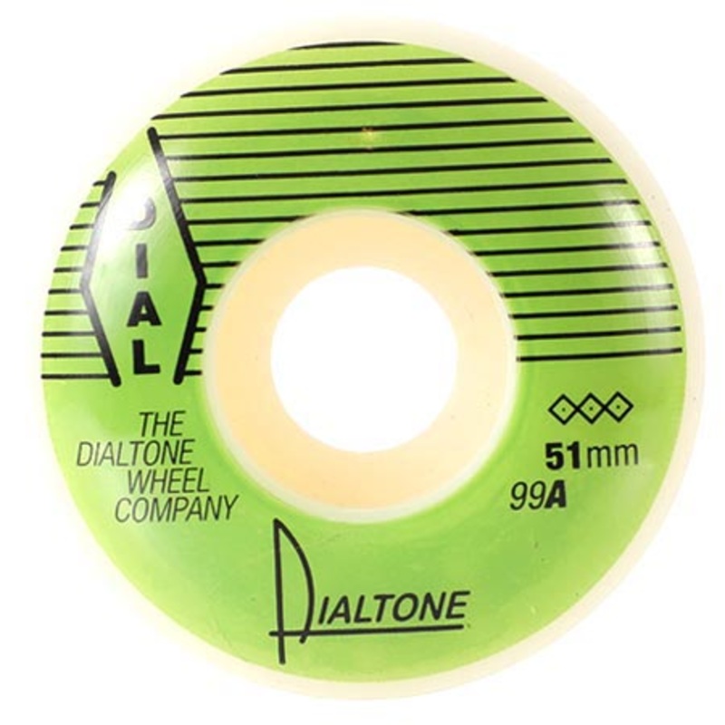 Dial Tone Groove Conical 99a Wheels Mint 52mm