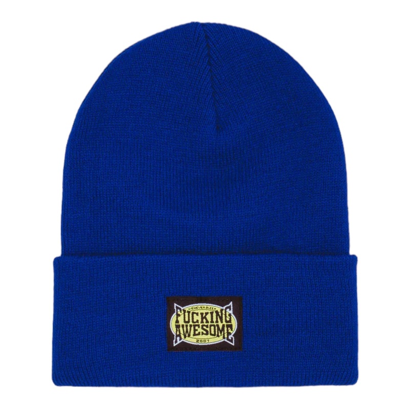 FA AWESOME KO CUFF BEANIE ROYAL BLUE OS