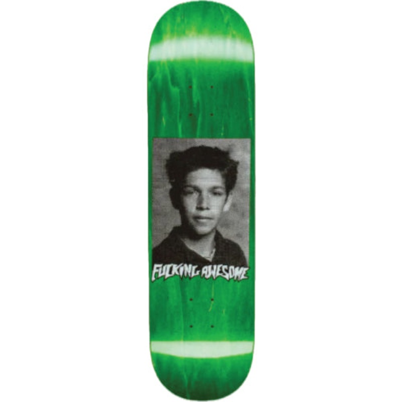 Fucking Awesome Gonz Class Photo Skateboard Deck 8.38″ 8.38″ Teal Veneer