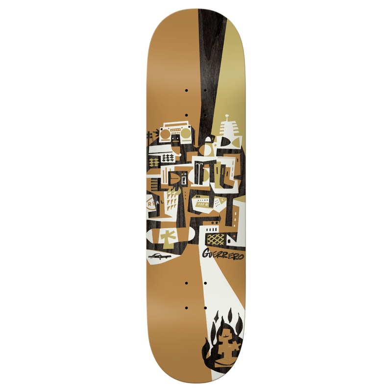 Guerrero Barneclo x Real 8.75″ Skateboard Deck 8.75″