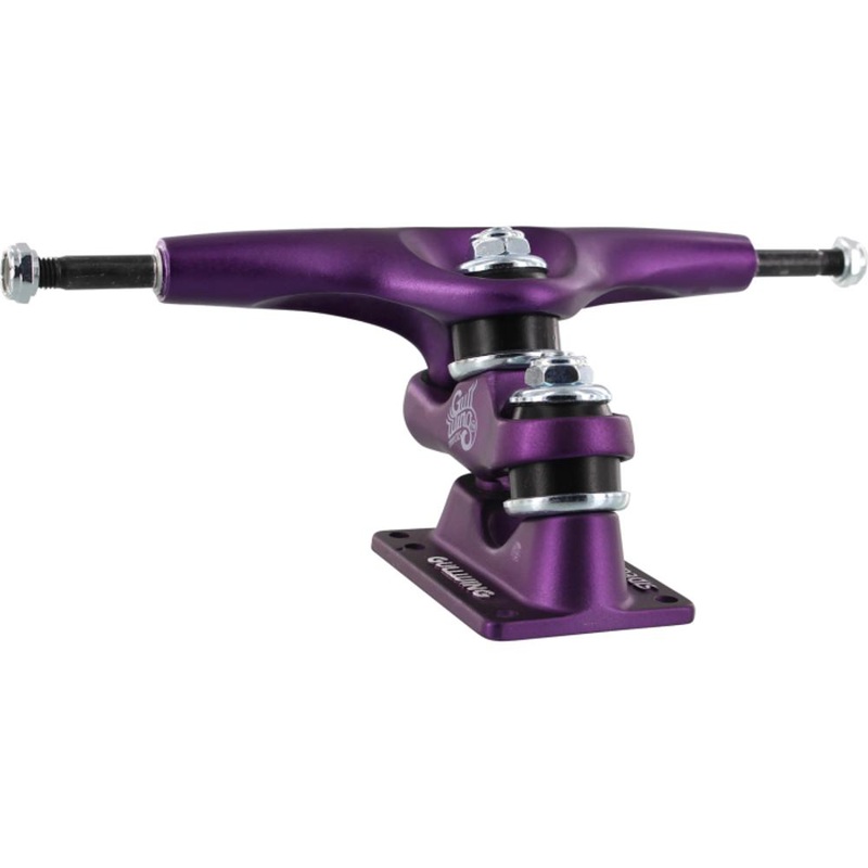 Gullwing Sidewinder II 9.0″ Purple Skateboard Trucks | Set of 2