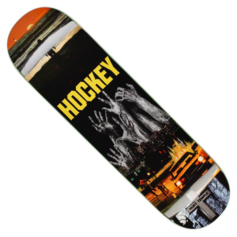 Hockey Andrew Allen Hurt Temple Deck Multicolor 8.5 x 31.91 WB:14.25