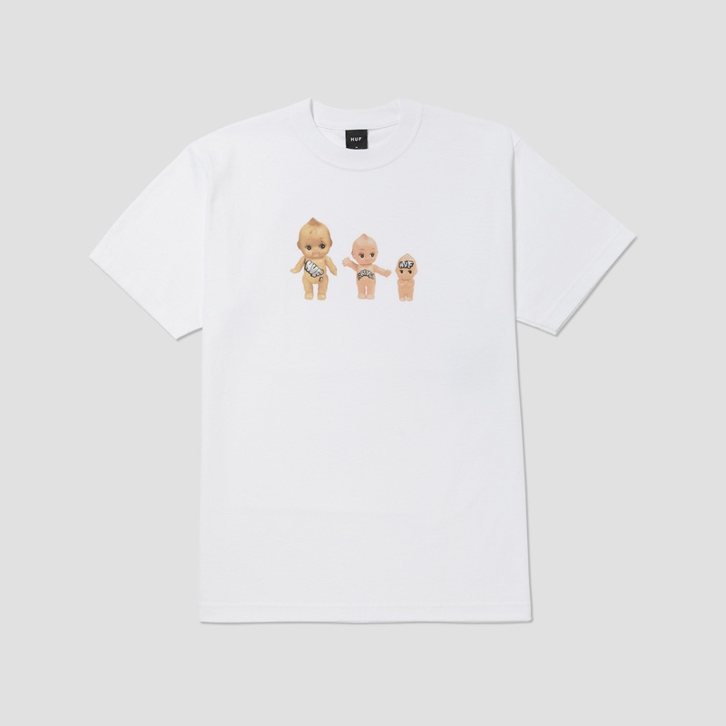 Huf Rizzo T-Shirt White Small