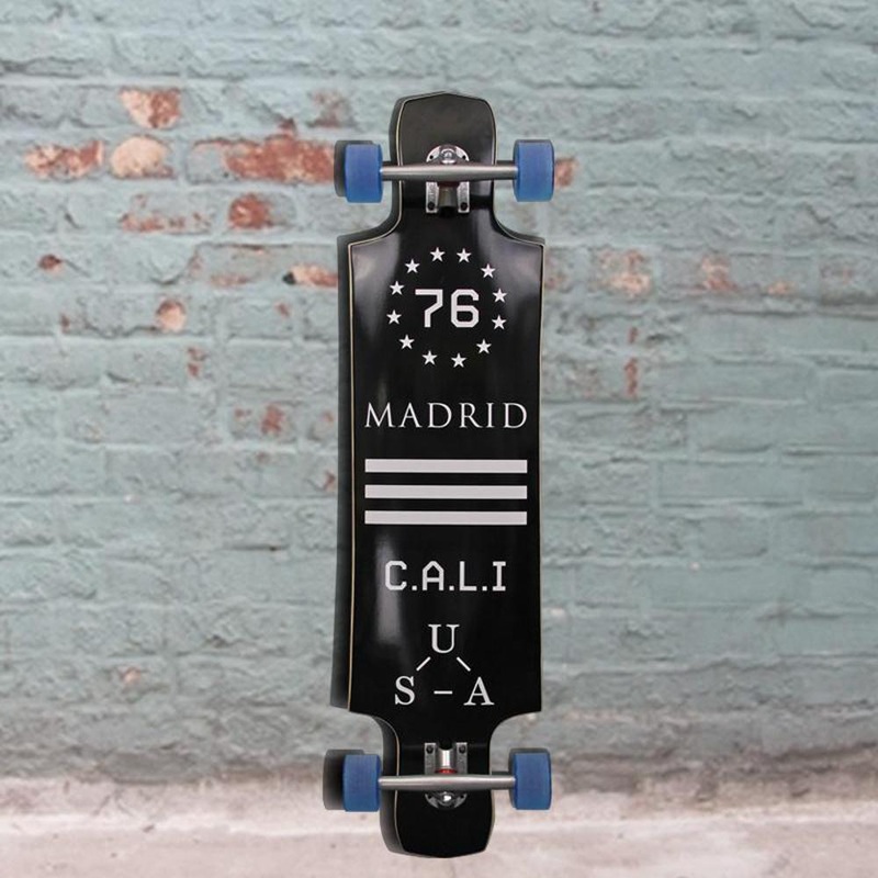 Madrid BLK Maniac Freeride  39″ Top Mount Longboard Complete