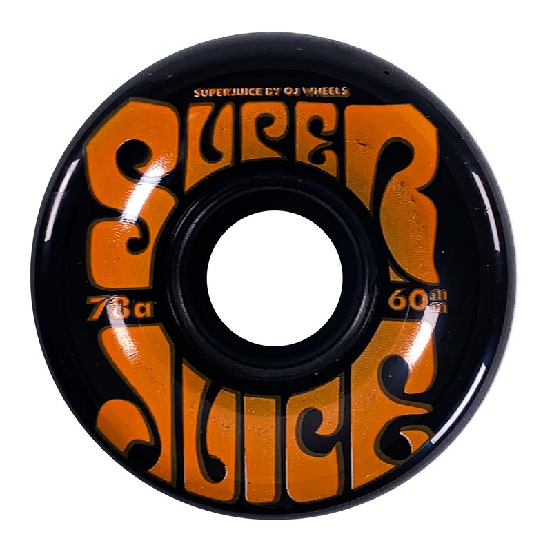 OJ – 60mm – 78a Soft Super Juice Wheels – Black