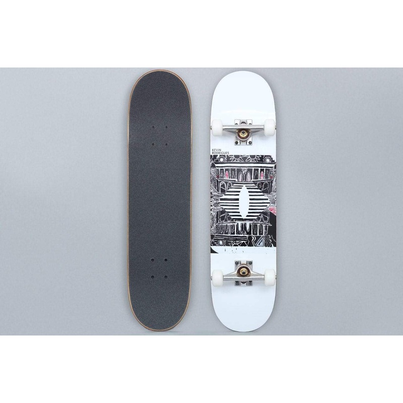 Polar 7.875 Kevin Rodriguez Build Complete Skateboard White